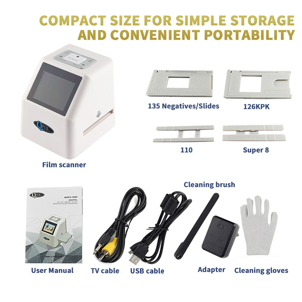 Film Scanner Digital Converter Portable