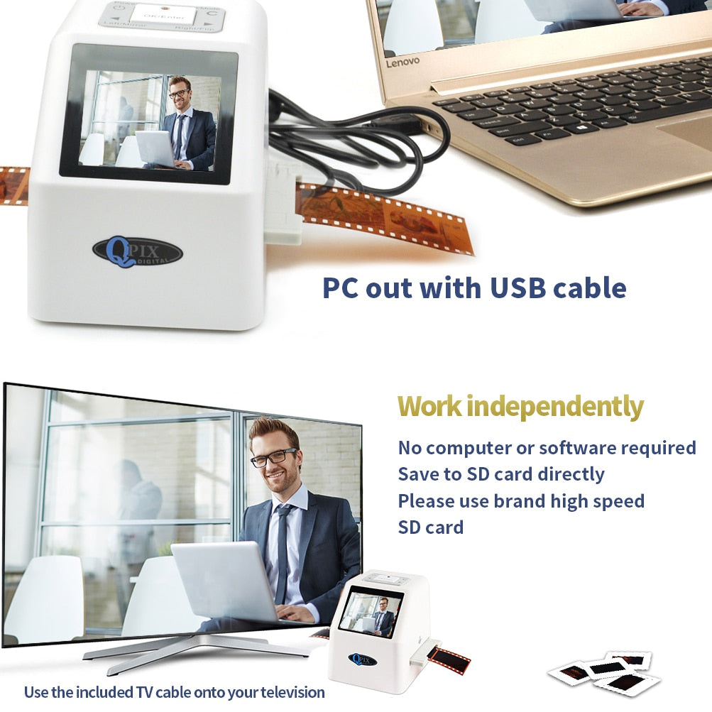 Film Scanner Digital Converter Portable