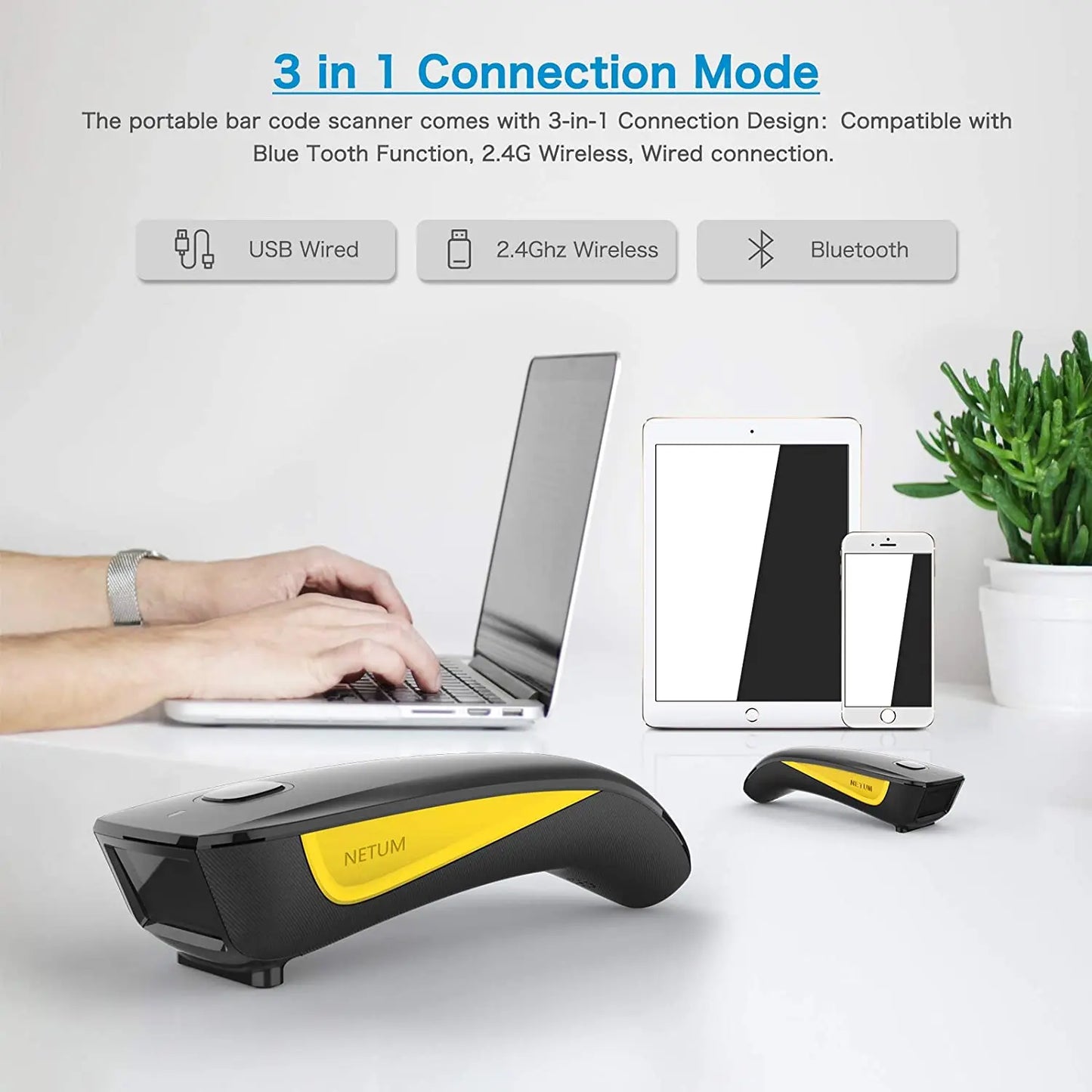 Computer 2D Barcode Scanner