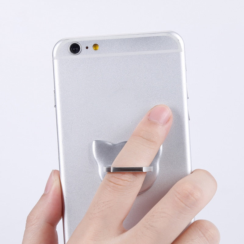 Mobile Phone Finger-Ring Stand Holder