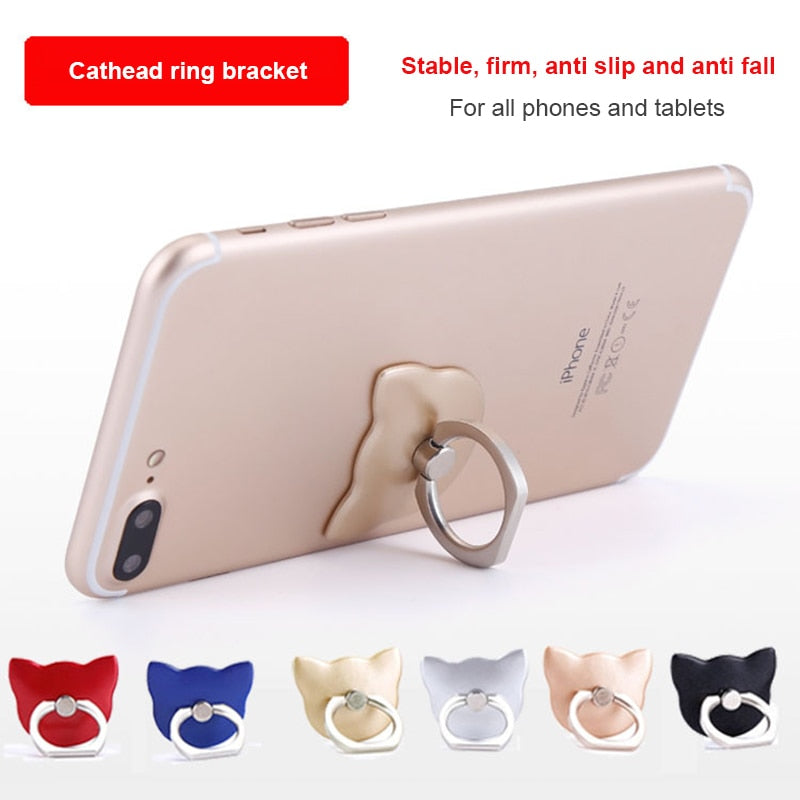 Mobile Phone Finger-Ring Stand Holder