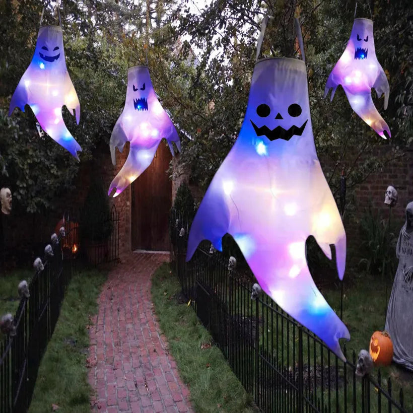 LED Halloween Spooky Lighted Ghosts