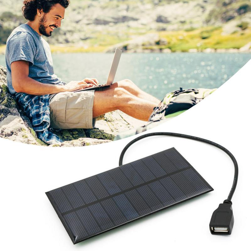 Solar Panel Power Bank 5.5W USB for Smart Phones and Tablets