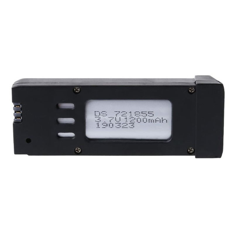 RC Drone Quadcopter Lipo Battery Upgrade Version 3.7V 1200/1800/850mAh