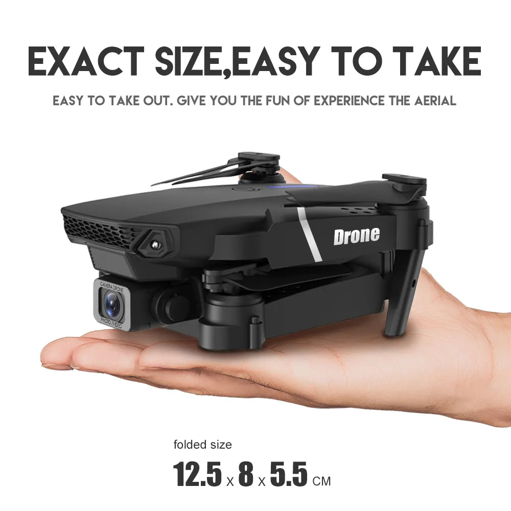 RC Drone 4K Professional with 1080P Wide Angle HD Camera and Height Hold