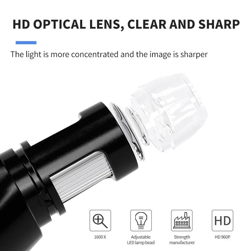 Microscope LED 500x-1500x Digital