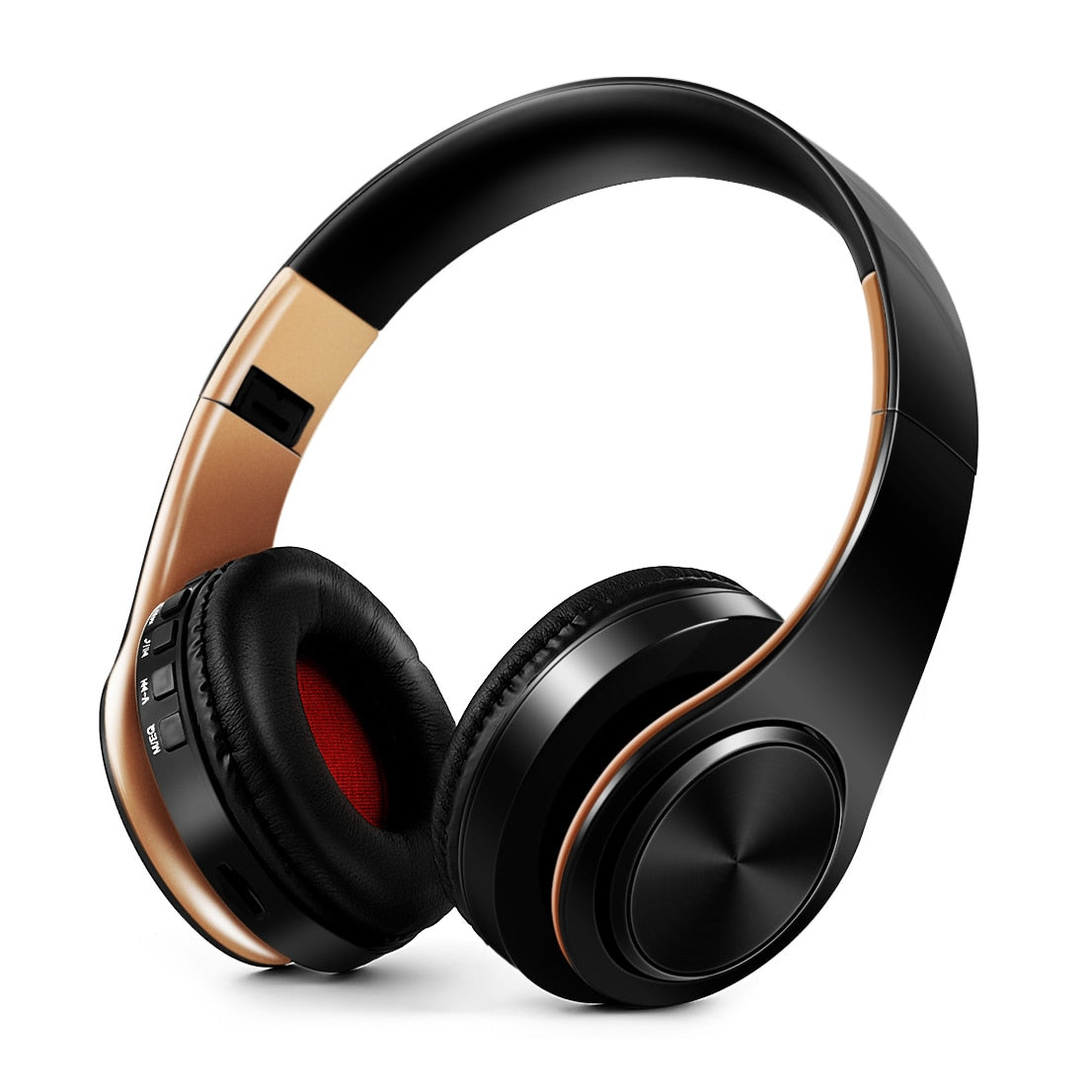Earphones Over-Ear HIFI Stereo with Bluetooth and SD Card Support