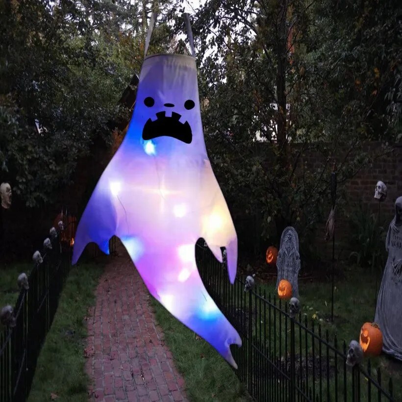 LED Halloween Spooky Lighted Ghosts