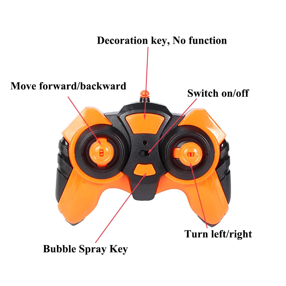 RC Car 4WD Rock Crawler with Bubble Machine
