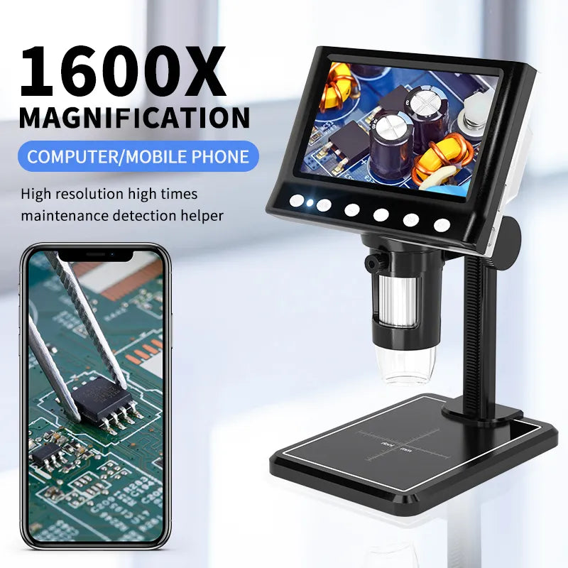 Microscope LED 500x-1500x Digital