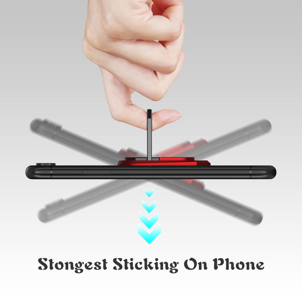 Mobile Phone Finger-Ring Stand Holder - Rotates