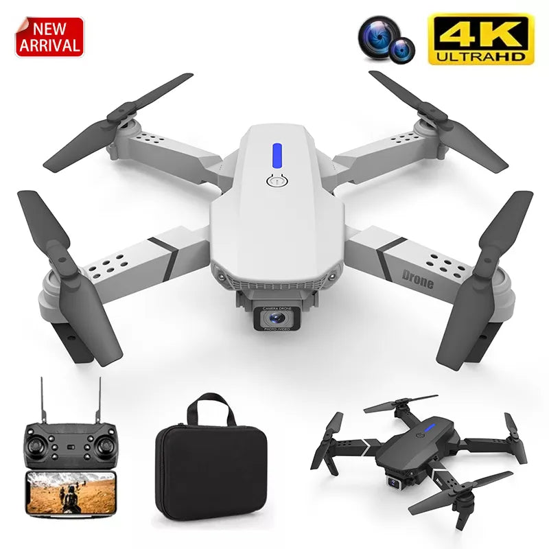 RC Drone 4K Professional with 1080P Wide Angle HD Camera and Height Hold