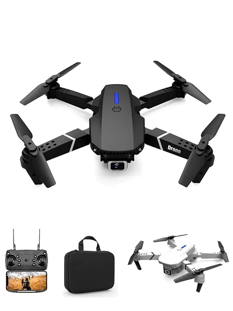 RC Drone 4K Professional with 1080P Wide Angle HD Camera and Height Hold