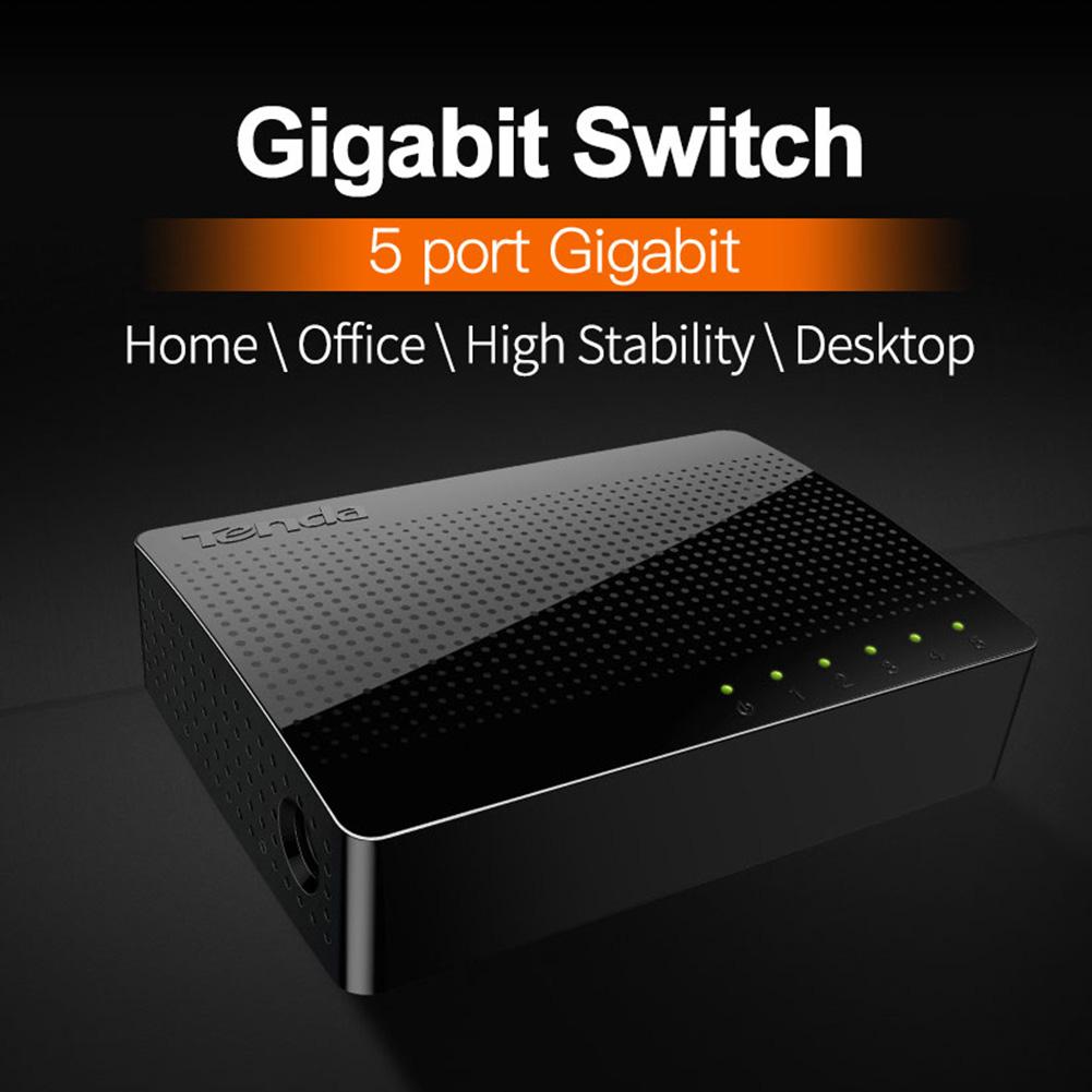 Network Switch Gigabit 5/8-Port Ethernet with Full or Half duplex