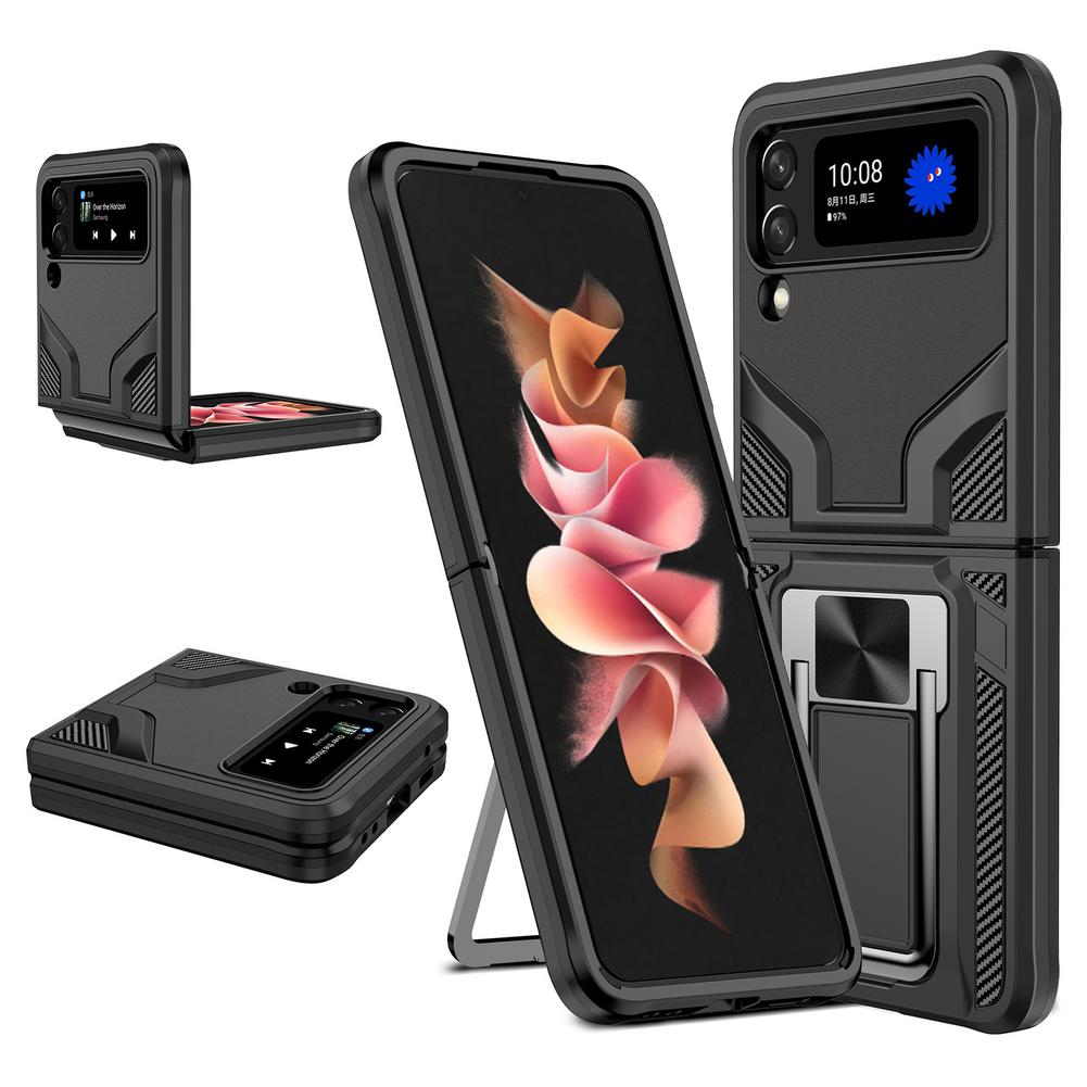 Mobile Phone Case with Coque Armor Cover for Samsung Flip3 Flip 3 5G