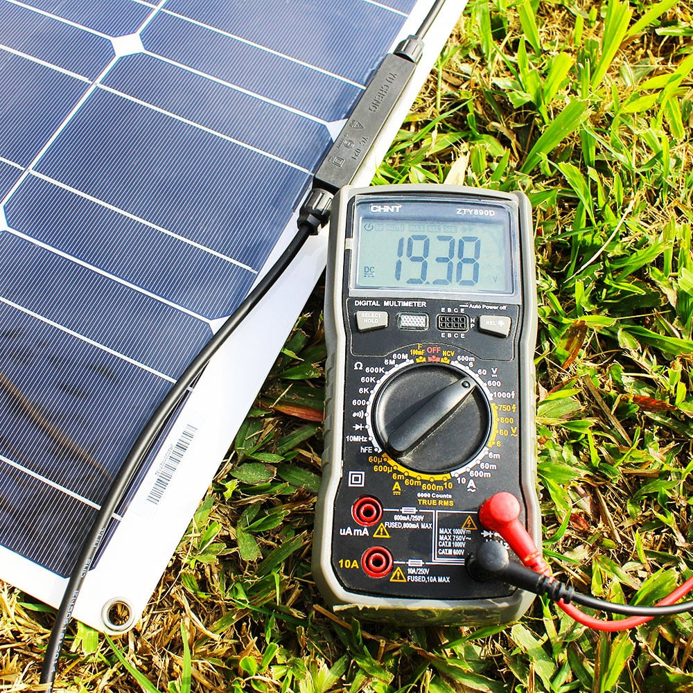 Solar Panel 12V Flexible Wattage Monocrystalline