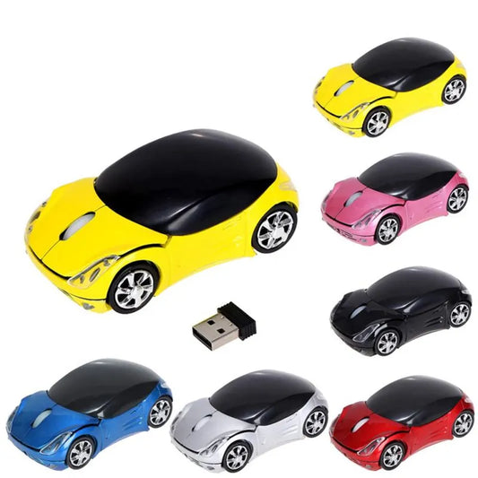 Mouse Car Shaped Wireless