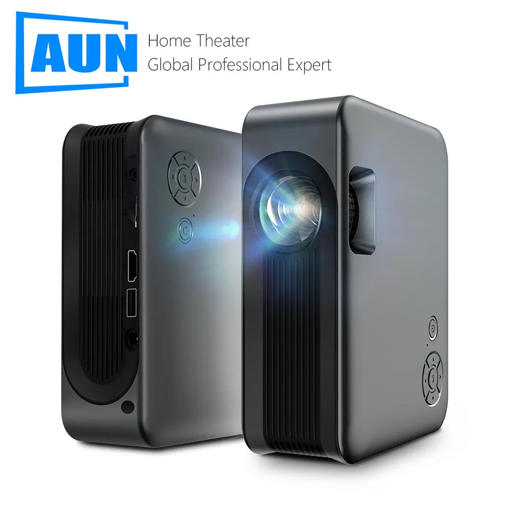 Projector LED Mini 4K Home Theater