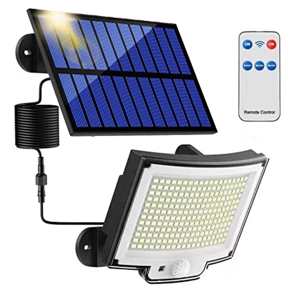 Solar Light Split LED with Human Body Sensor and Adjustable High Capacity Battery