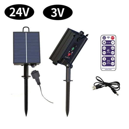 Solar Battery Pack for Led String Strip Lamps