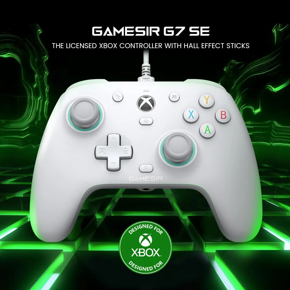 Xbox Gaming Controller Wired Gamepad with Hall Effect Joystick