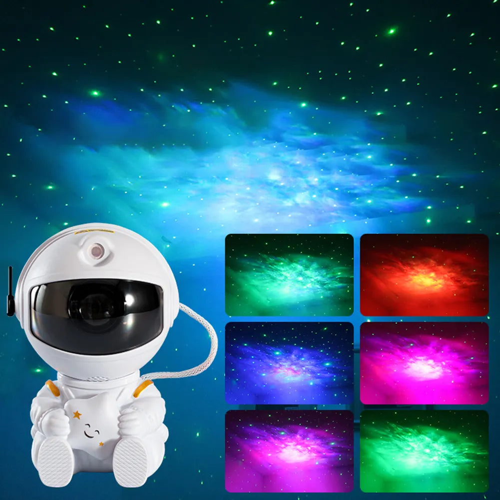 Projector LED Astronaut Starry Sky/Galaxy Stars Night Light