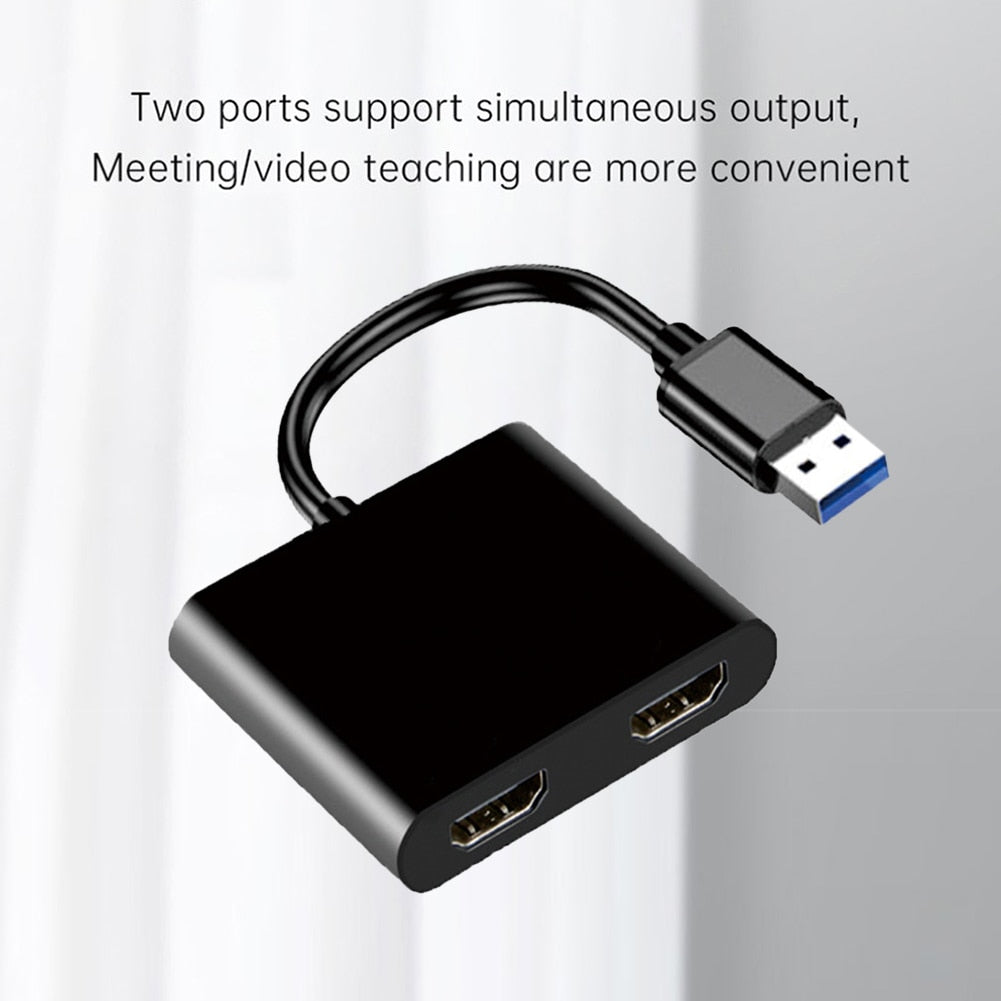 Laptop Docking Station USB C with Dual Screen Hub Adapter