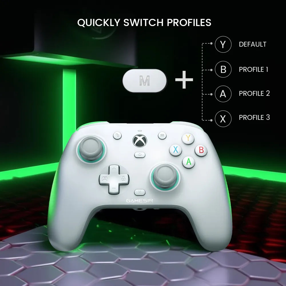 Xbox Gaming Controller Wired Gamepad with Hall Effect Joystick