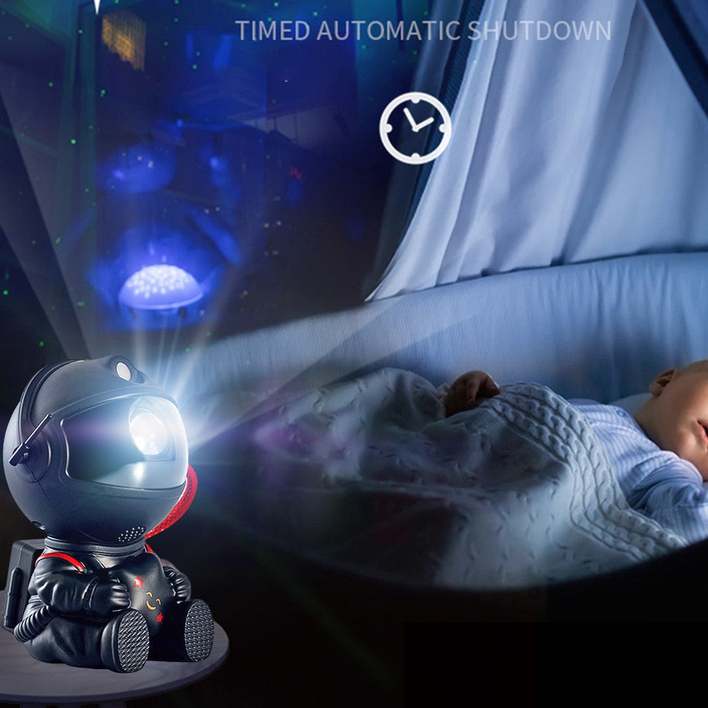 Projector LED Astronaut Starry Sky/Galaxy Stars Night Light