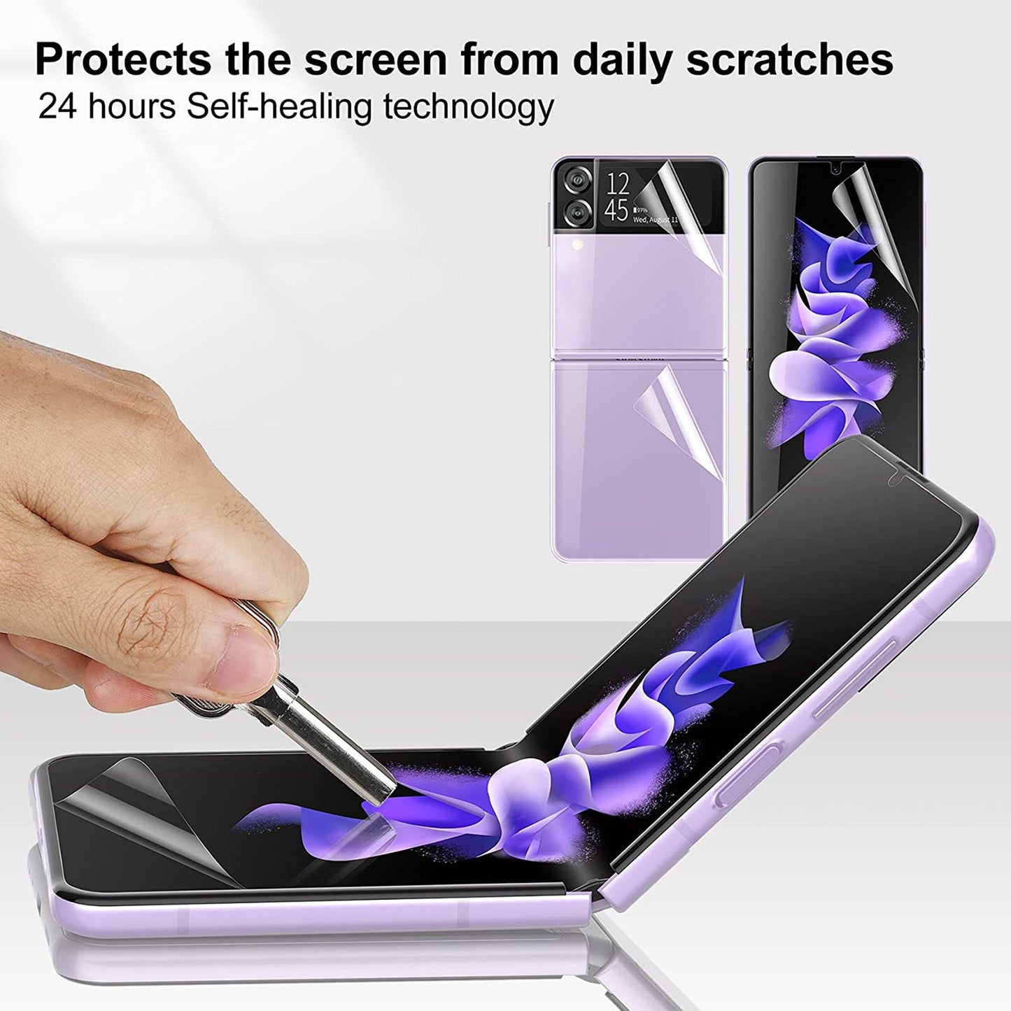 Mobile Phone Screen Protector for Samsung Galaxy Z Flip