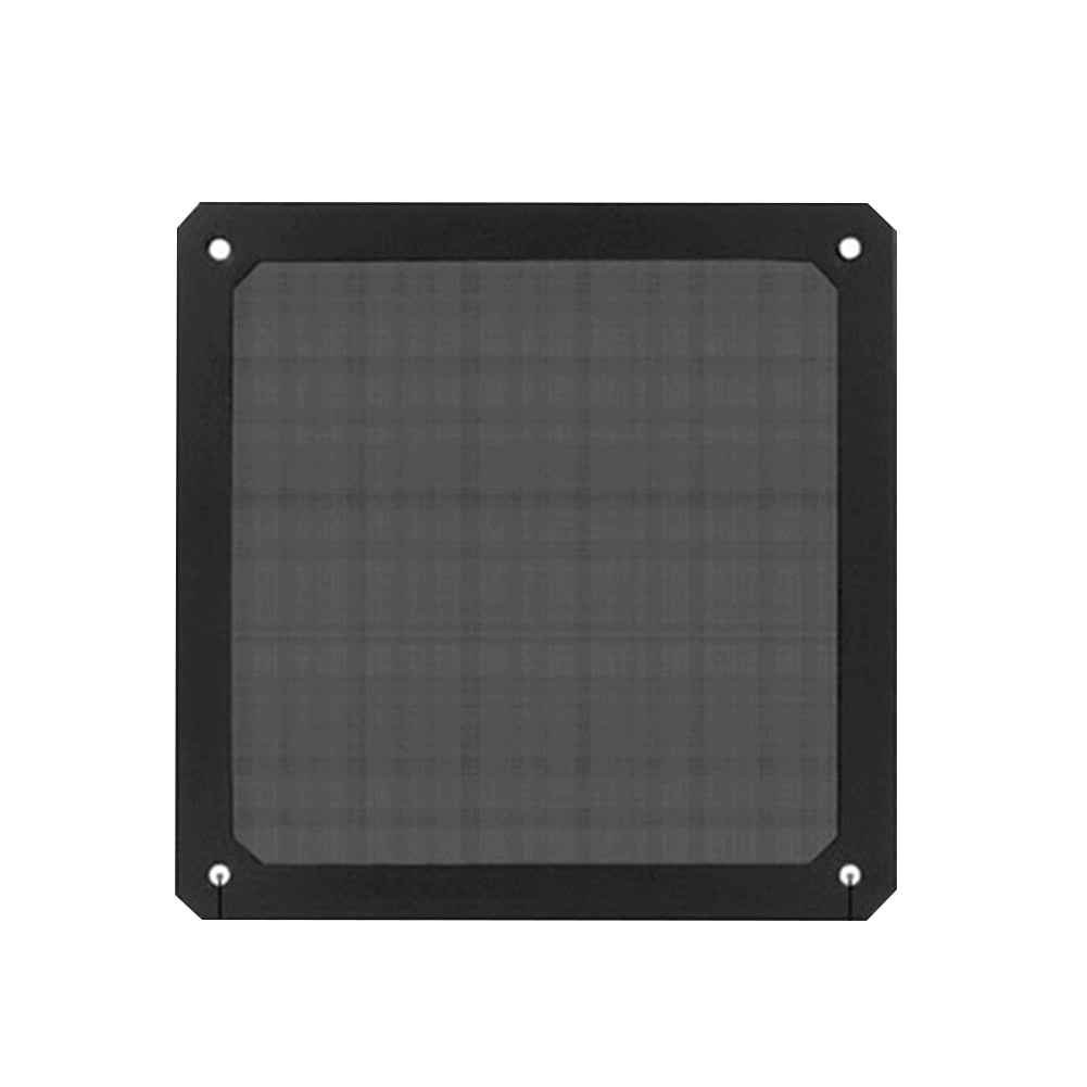 Computer Case Fan Dustproof Mesh Cover with Net Guard Magnetic Frame