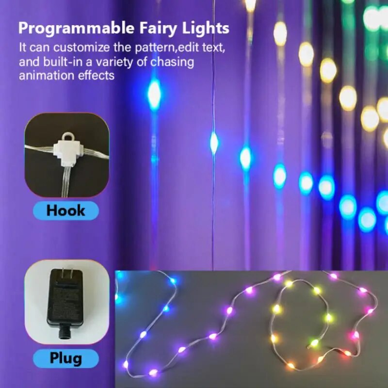 LED Curtain Smart String Lights