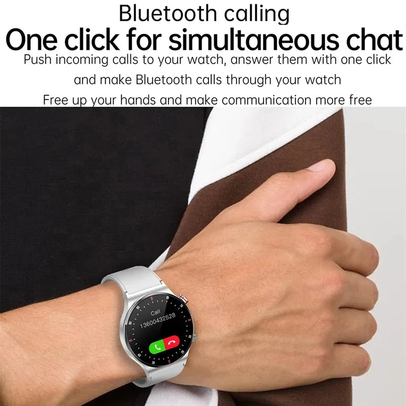 Smart Watch for Men with 1.28" Full Touch Screen by Lenovo