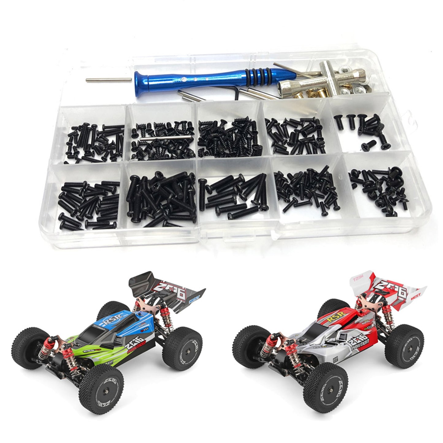 RC Toys Screws Box Kit Set with M2 M2.5 M3