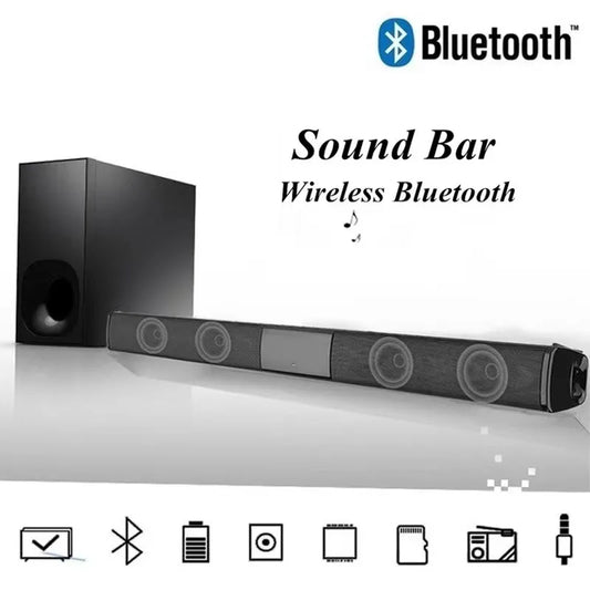 Speakers Stereo Sound Bar with WiFi and Bluetooth