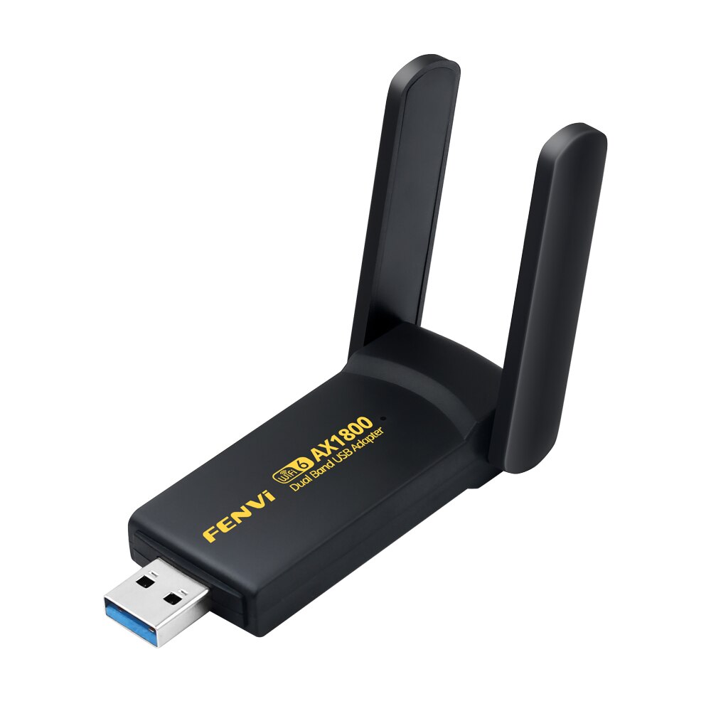 Network Adapter 1800Mbps USB Dual Band Receiver